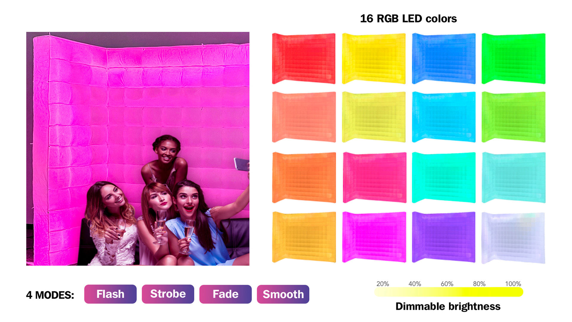 inflatable wall inflatable wall