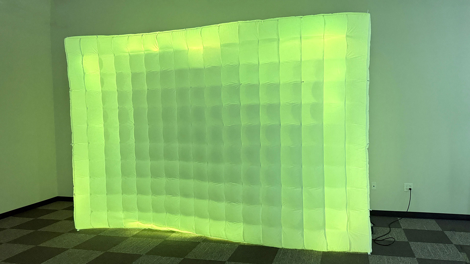 inflatable wall Inflatable Color-Changing Wall