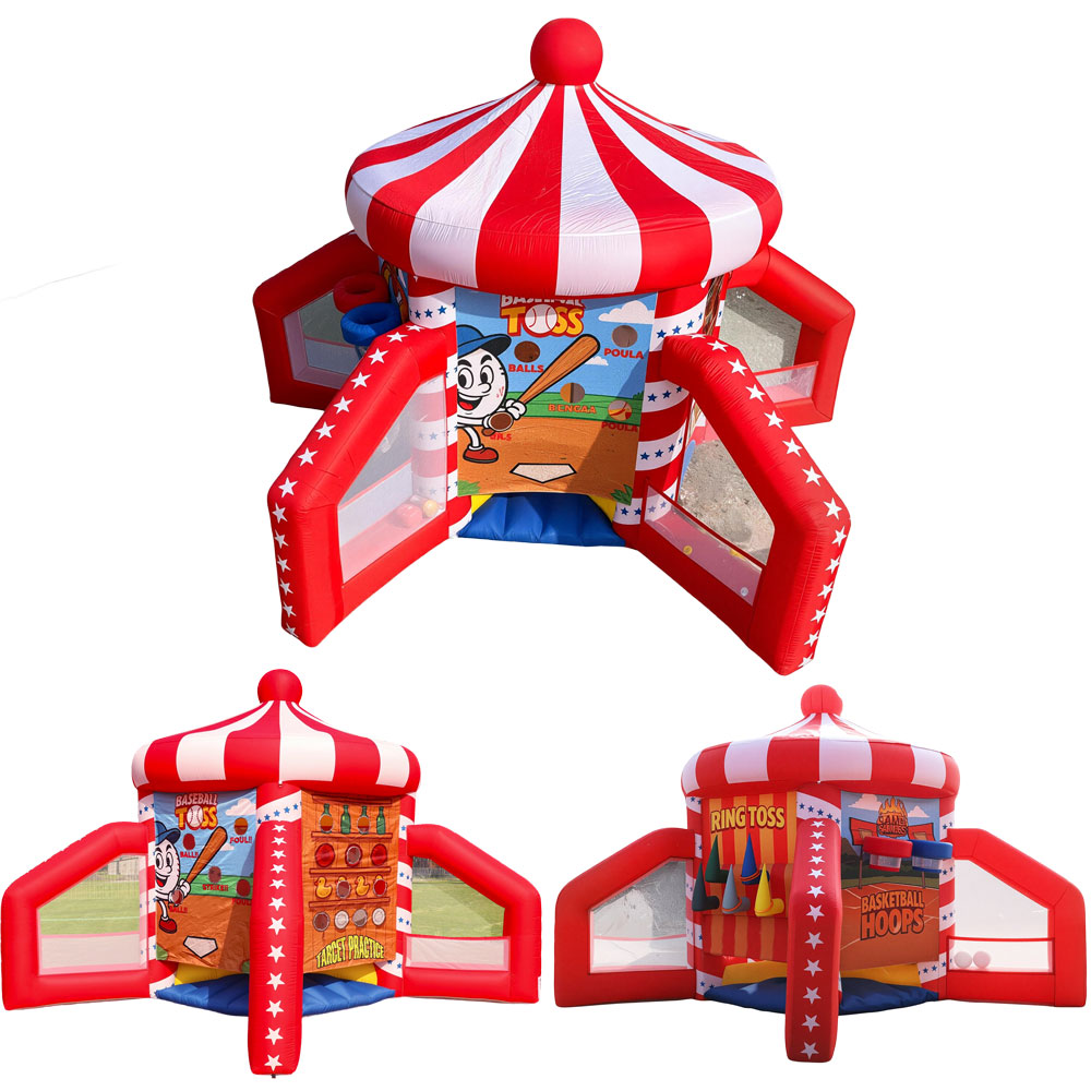 Inflatable 5-in-1 Carnival Game Inflatable 5-in-1 Carnival Game