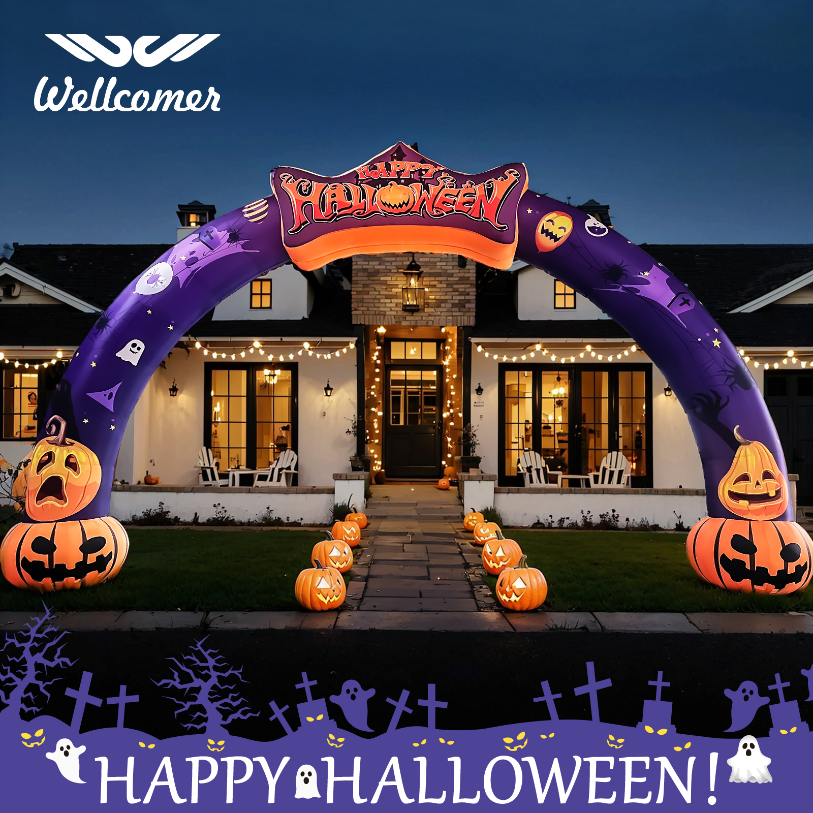 wellcomer halloween arches