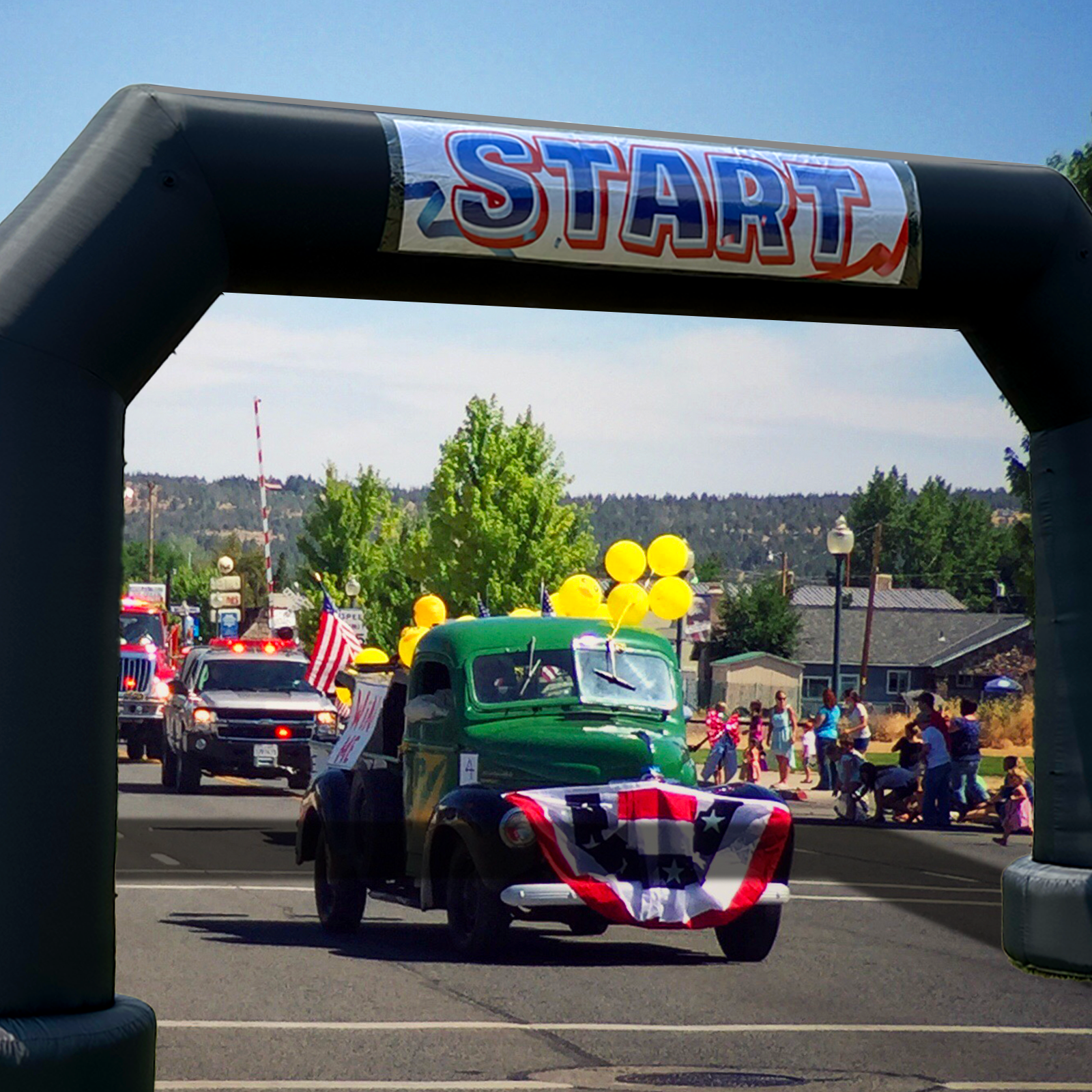 Start Finish Line Arches