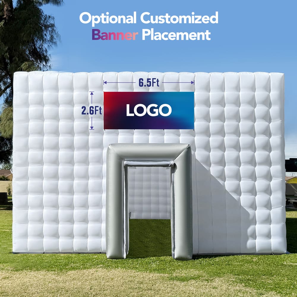party tent custom-banner