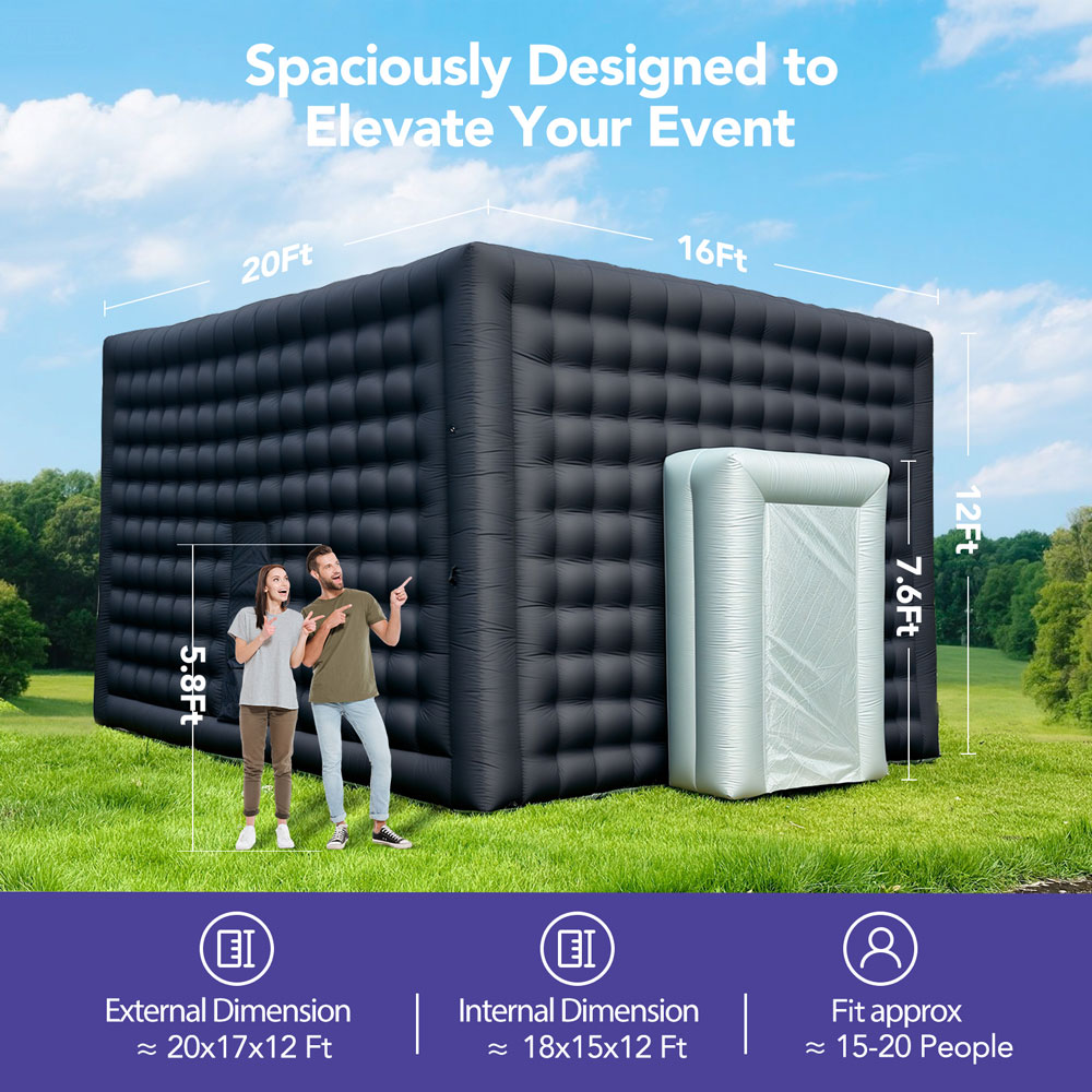 Inflatable Outdoor Party Tent for Parties, Corporate Events, Festivals, and Special Gatherings