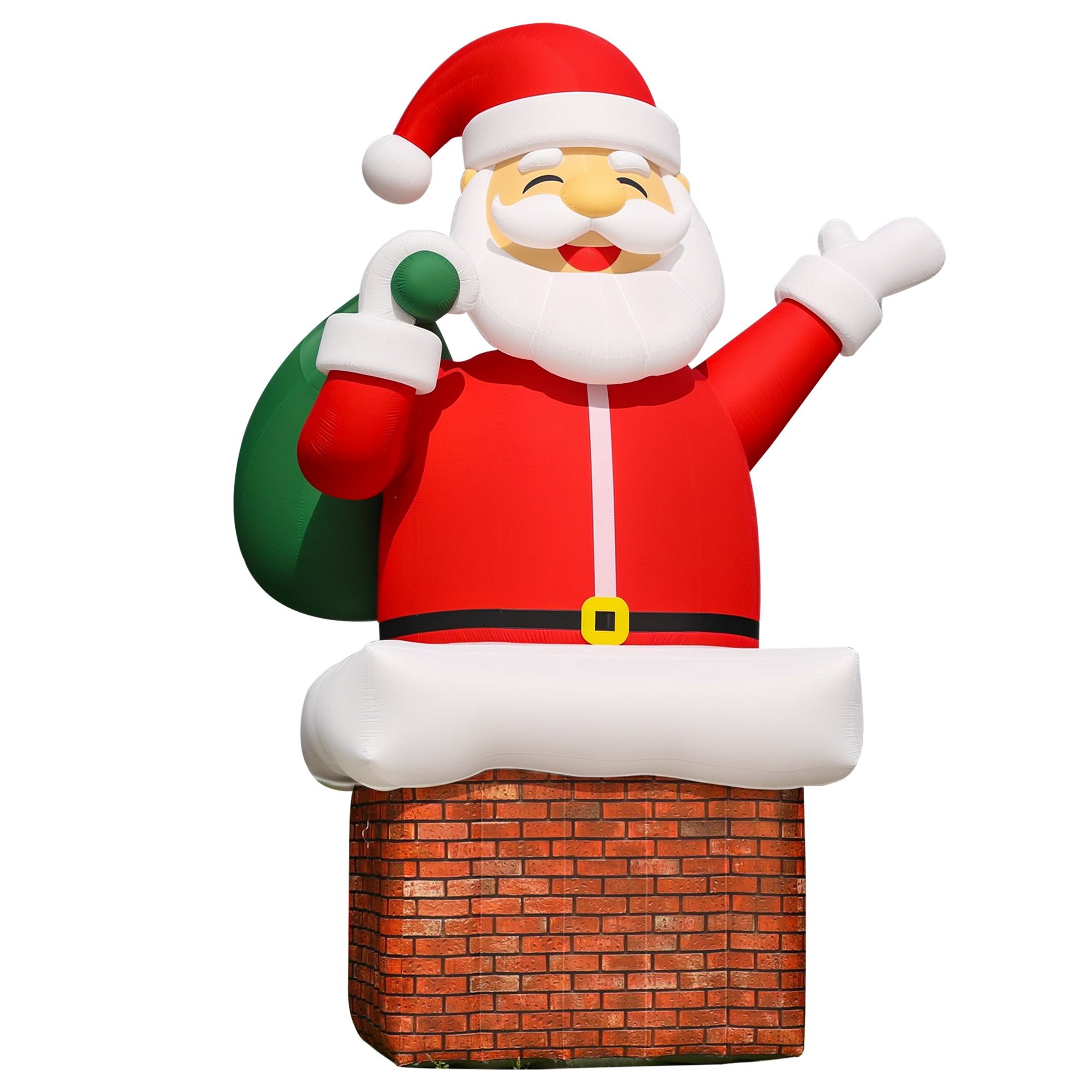 20FT Chimney Santa